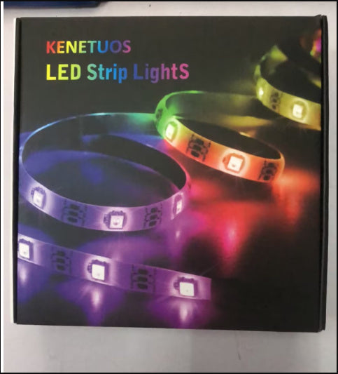 RGB Music LED Light Strip – App + Sound Sync for Room Vibes